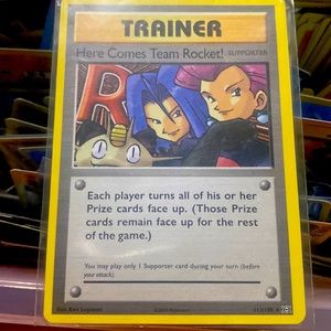 Pokémon Here Comes Team Rocket Secret Rare (2016)